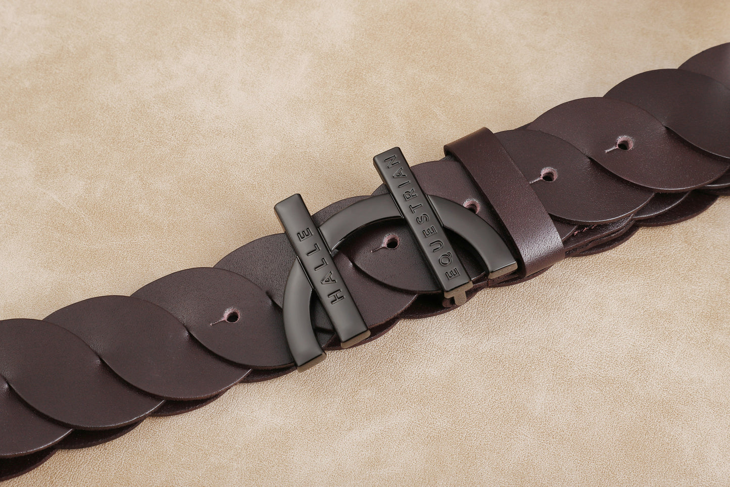 Twist Belt - Rich Saddle