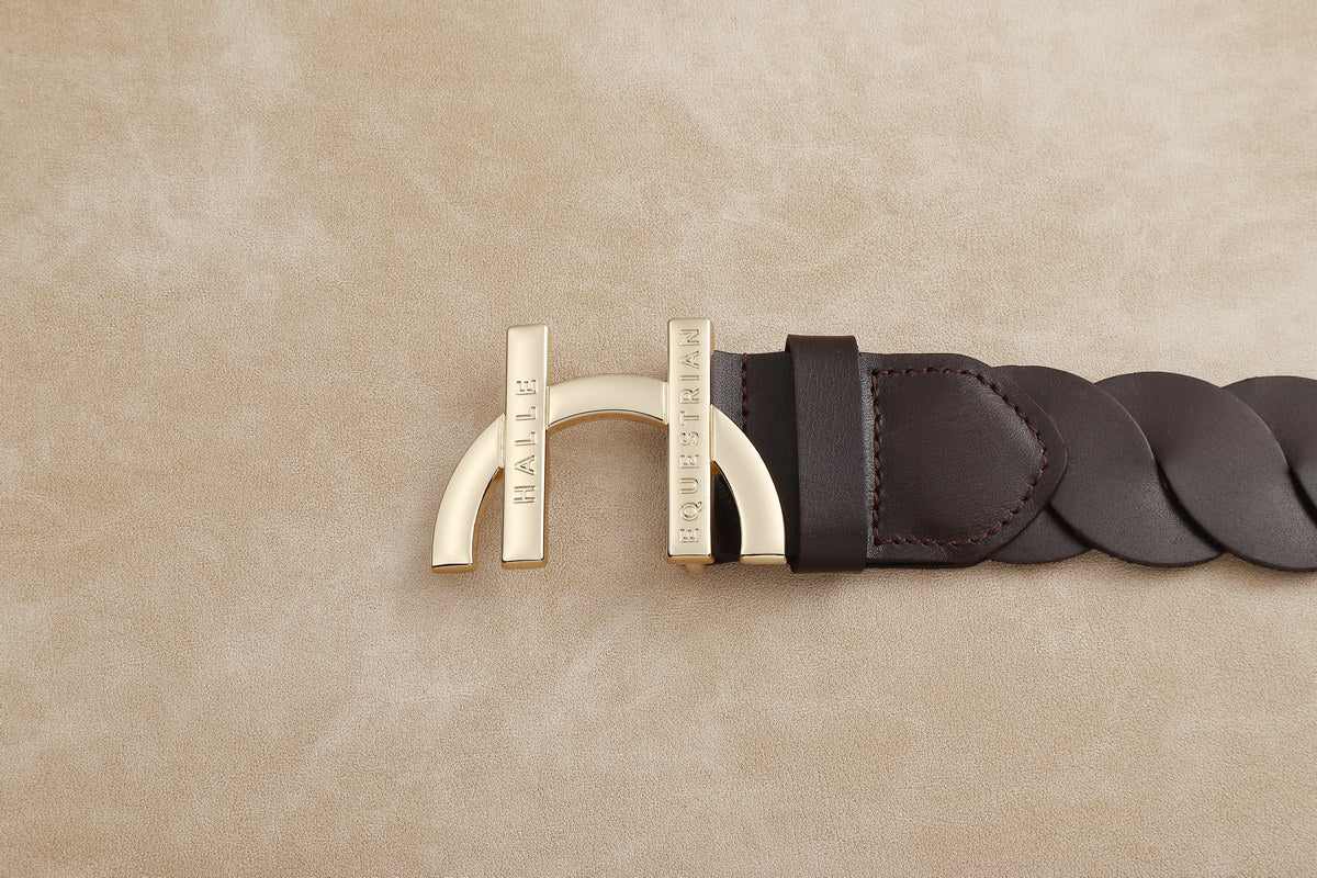 Twist Belt - Rich Saddle