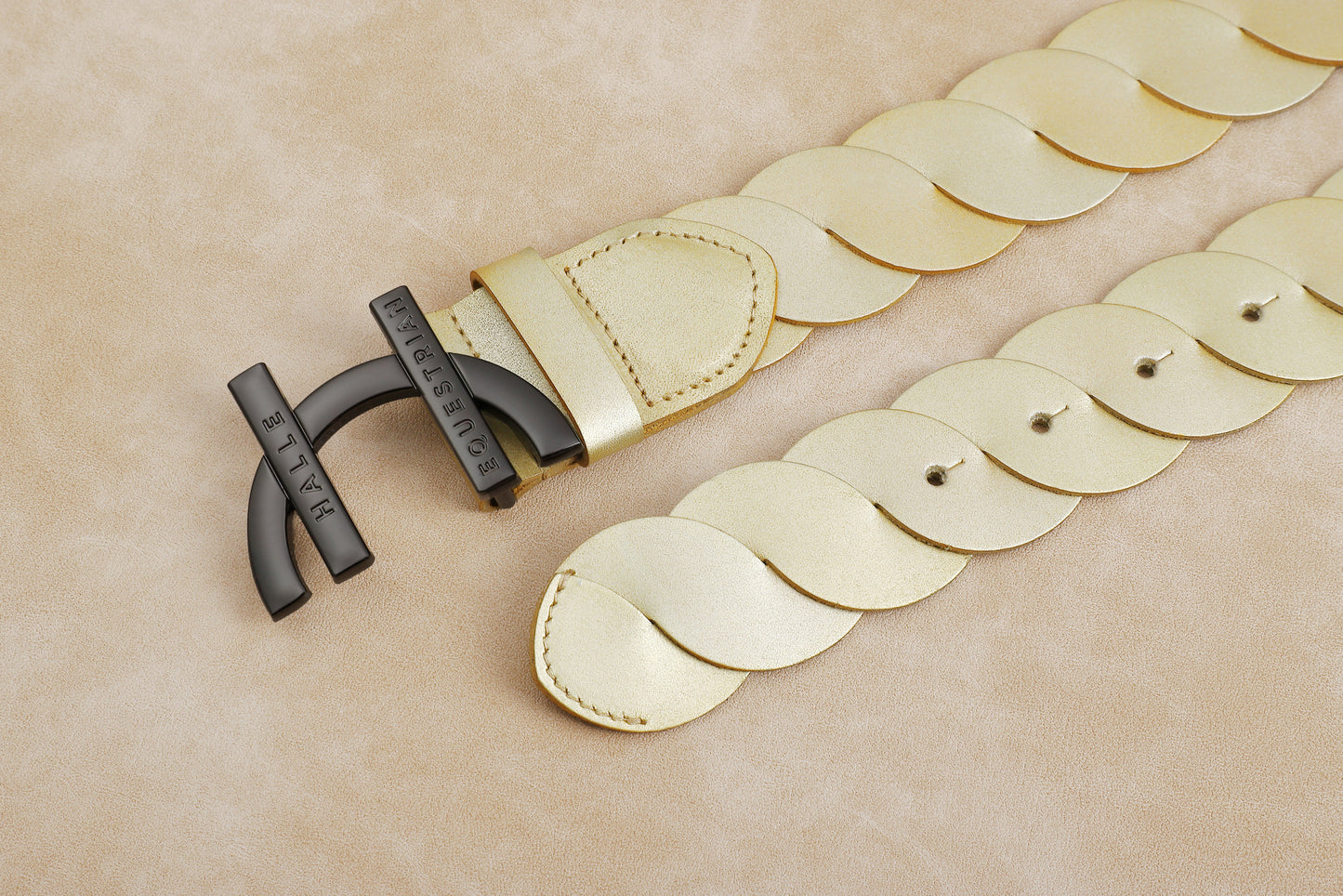 Twist Belt - Soft Gold